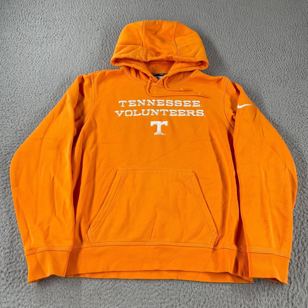 Nike University Of Tennessee Volunteers Hoodie Sweatshirt Orange Men's Small